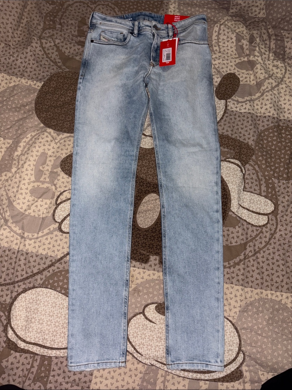 Diesel Men's Light Blue Skinny Jeans
